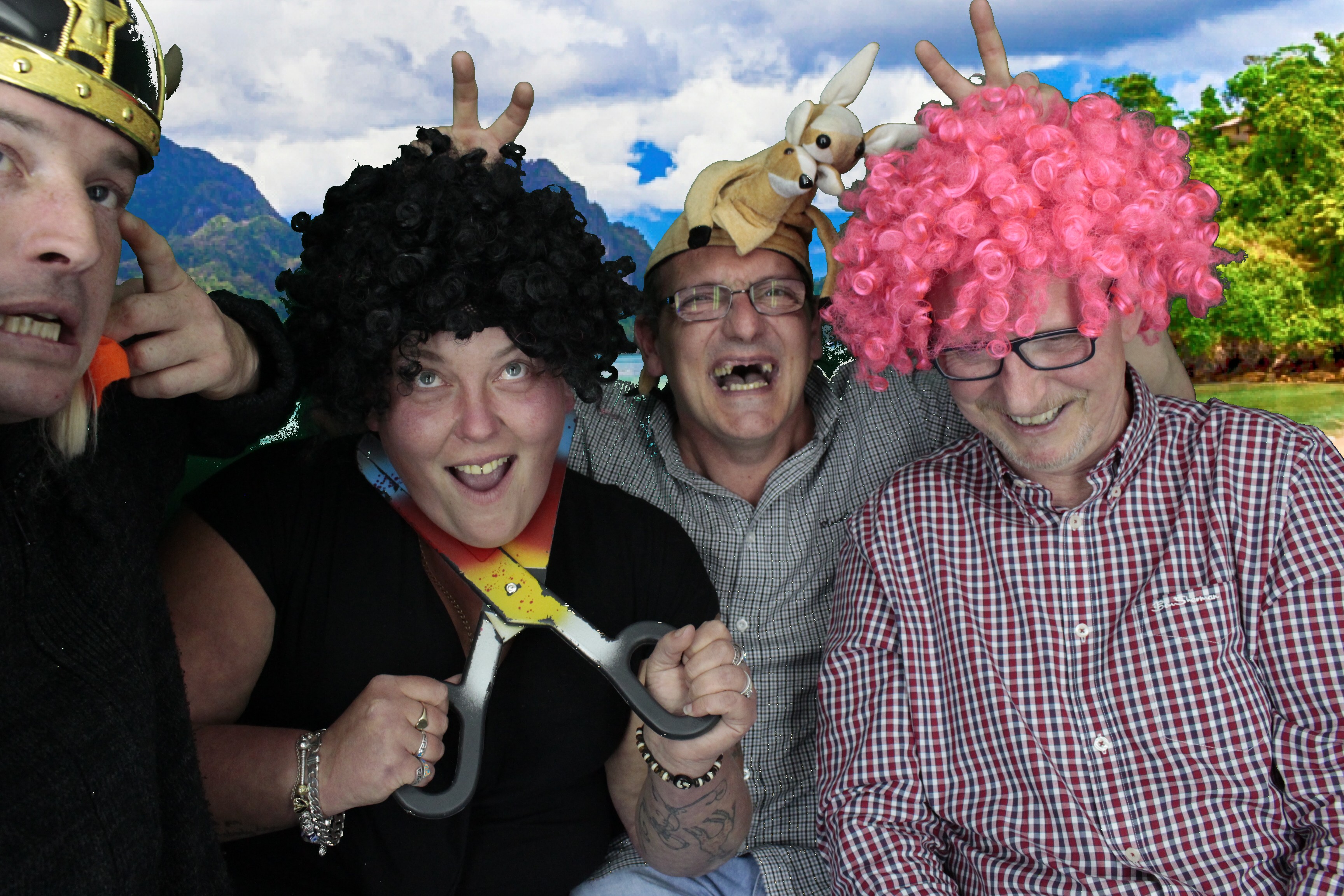Nikki and Lance's Wedding | View more photos from the event at gallery.myphotoboothexperience.co.uk/u/MyPhotoBoothExperienceLtd/Nikki-and-Lances-Wedding